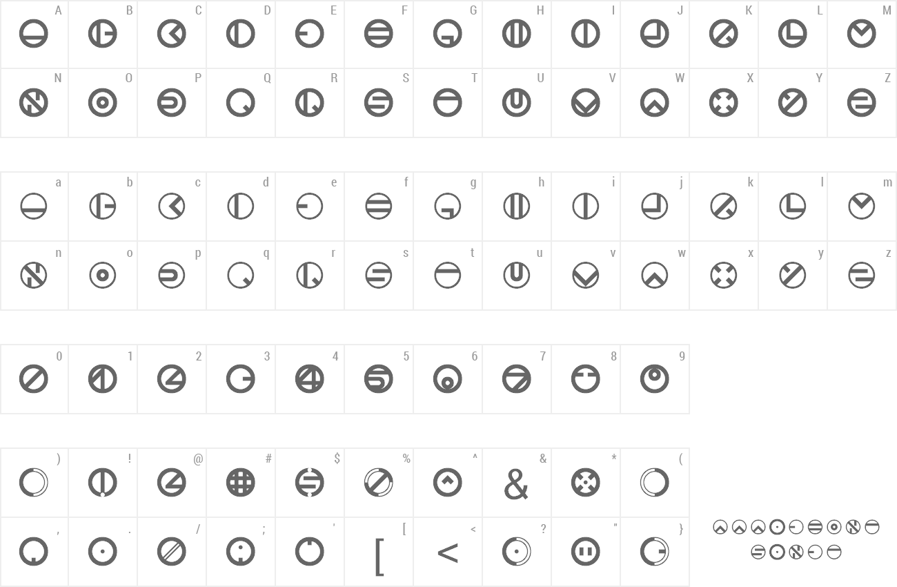 Font Bublet preview